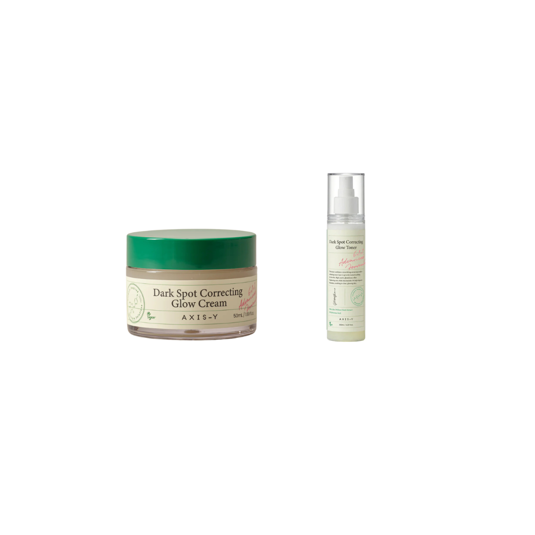Axis-Y Dark Spot Correcting Cream and Toner Skin Care Combo