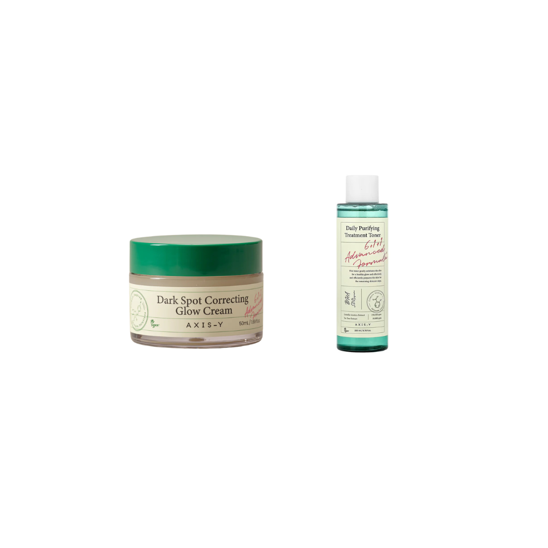 Axis-Y Dark Spot Correcting Cream and Purifying Treatment Toner