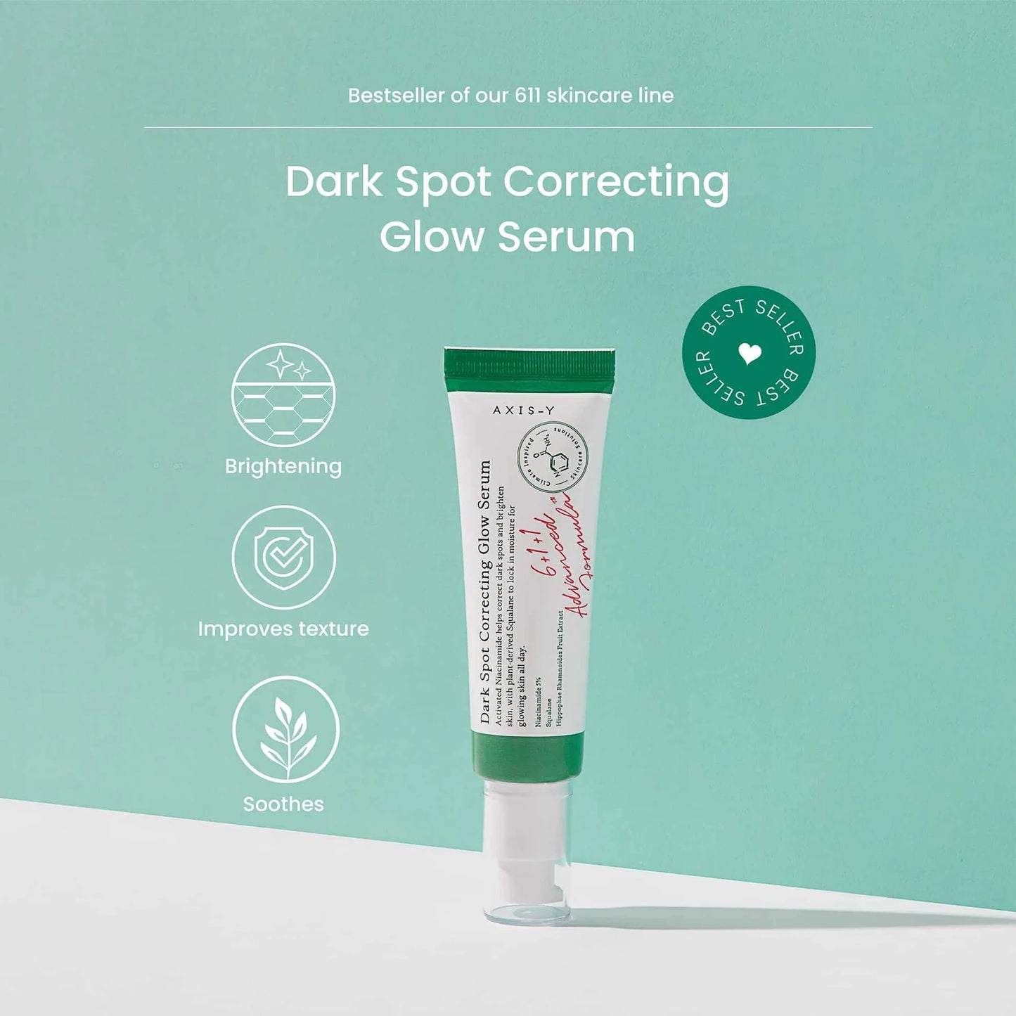 Axis-Y Dark Spot Glowing Skin Serum 50ml