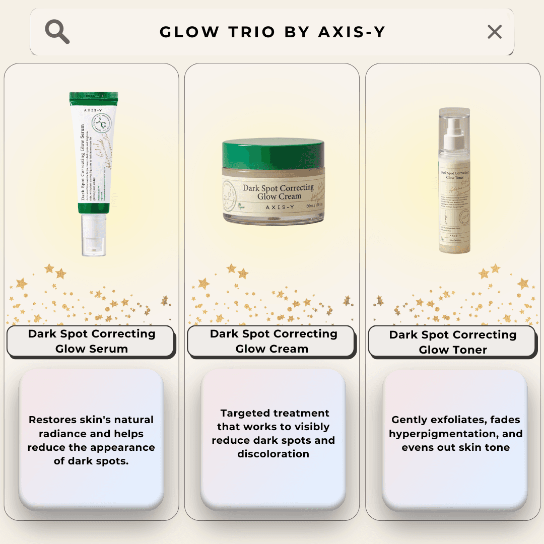 COMBO Dark Spot Correcting Glow Perfecting Trio